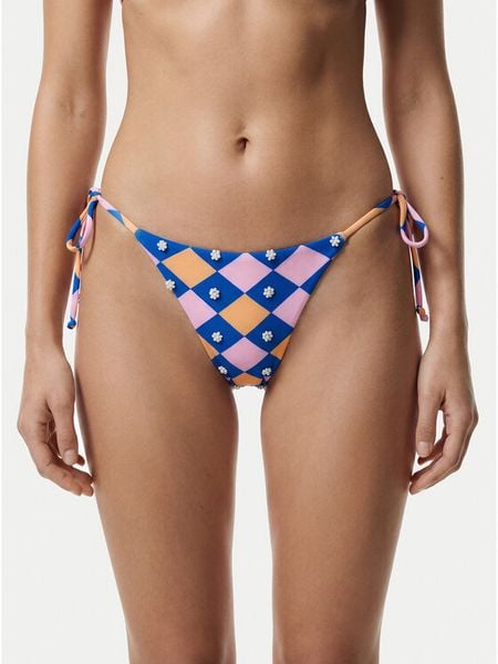 Maaji Dół od bikini Like A Diamond PT5005SCC020 Różowy. Czerwone bikini Maaji, bez wzorów, z syntetyku. Za 218.99 zł.