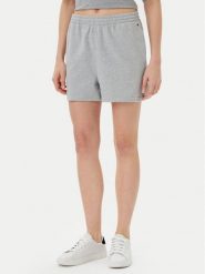 Tommy Hilfiger Szorty sportowe UW0UW05800 Szary Regular Fit. Szare szorty sportowe Tommy Hilfiger, bez wzorów, z bawełny. Za 129.99 zł.