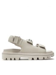 Tommy Jeans Sandały Tjw Fancy Sandal EN0EN02461 Beżowy. Brązowe sandały Tommy Jeans, bez wzorów, z jeansu, bez obcasa, na płaskiej podeszwie, bez zapięcia. Za 519.99 zł.