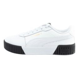 Buty sportowe Puma Carina 2.0 385849 04 białe. Białe buty treningowe bez wzorów, z gumy, bez zapięcia. Za 283.36 zł.