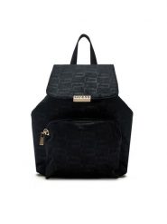 Guess Plecak V5BZ11 WF800 Czarny. Czarne plecaki Guess, z aplikacjami, z materiału, bez dodatków. Za 339.99 zł.