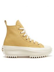 Converse Trampki Run Star Hike A09912C Żółty. Żółte trampki Converse, bez wzorów, z materiału, retro, bez zapięcia. Za 319.99 zł.