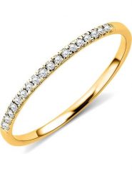 Revoni Złoty pierścionek z diamentami rozmiar: 54. Żółte pierścionki Revoni, z diamentem, złote. Za 1,035.99 zł.