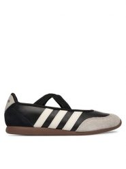 Adidas Baleriny Barreda Mary Jane HQ7401 Czarny. Czarne baleriny adidas, bez wzorów, ze skóry, bez obcasa, bez zapięcia. Za 278.99 zł.