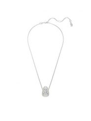 Swarovski Naszyjnik Sublima 5697190 Srebrny. Szare naszyjniki Swarovski, z tworzywa sztucznego, srebrne. Za 679.99 zł.