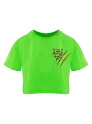 Plein Sport Koszulka w kolorze zielonym rozmiar: S. Zielone t-shirty sportowe Plein Sport, s, bez wzorów, bez ramiączek. Za 162.49 zł.