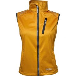 Damska wodoodporna kurtka softshell Pro-X Elements Hanna. Żółte kurtki przejściowe sportowe PRO-X ELEMENTS, bez wzorów, z softshellu, bez kaptura, trekkingowe. Za 335.00 zł.
