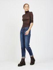 GANG JEANS Dżinsy - Relaxed fit - w kolorze granatowym rozmiar: W27. Niebieskie jeansy GANG JEANS, z aplikacjami, z jeansu, klasyczne. Za 314.95 zł.