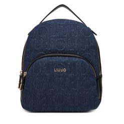 Plecak Liu Jo. Niebieskie plecaki Liu Jo, bez wzorów, bez dodatków. Za 629.99 zł.