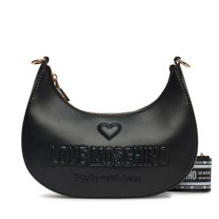 Torebka LOVE MOSCHINO. Czarne listonoszki Love Moschino, bez wzorów, bez dodatków. Za 529.99 zł.