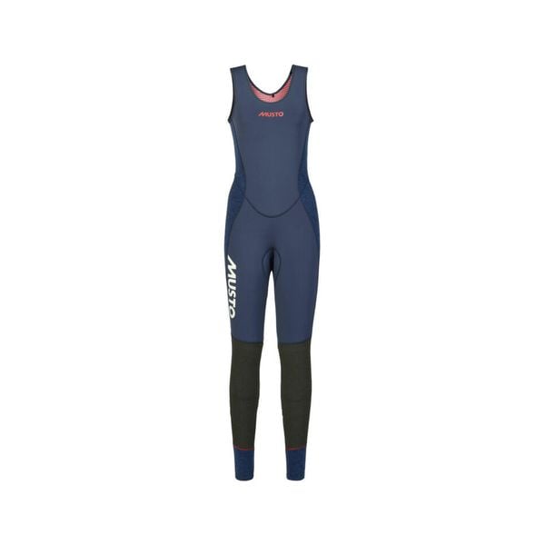 Kombinezon damski Musto Flexite Alumin 3.0. Niebieskie kombinezony Musto, xs, bez wzorów, z elastanu, biznesowe, bez kołnierzyka, bez ramiączek, długie. Za 1,382.40 zł.
