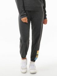 Rip Curl Spodnie dresowe w kolorze antracytowym rozmiar: M. Czarne spodnie dresowe Rip Curl, bez wzorów, z dresówki. Za 150.02 zł.