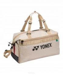 Torba tenisowa Yonex Gearlogic Boston Bag. Brązowe torby sportowe YONEX, bez wzorów, z poliesteru, na ramię. Za 349.00 zł.