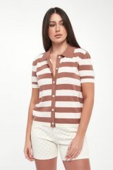 Kardigan damski w paski Kasha JOOP!. Swetry Joop!, l, bez wzorów, bez ramiączek. Za 809.00 zł.