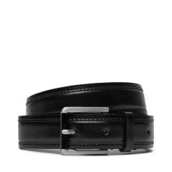 Pasek Damski Calvin Klein. Czarne paski Calvin Klein, bez wzorów. Za 179.99 zł.