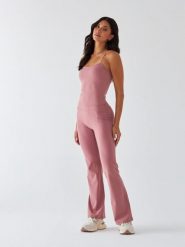 Legginsy Dzwony - Morning Dew BeShaped. Niebieskie legginsy BESHAPED, bez wzorów, z dzianiny, długie. Za 219.00 zł.