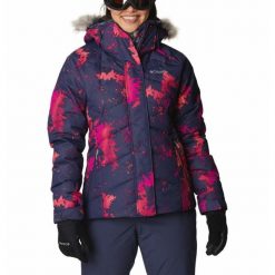 Kurtka Zimowa Damska Columbia Lay D Down II Jacket. Niebieskie kurtki narciarskie Columbia, na zimę, xs, bez wzorów, bez kaptura, narciarskie. W wyprzedaży za 763.10 zł.