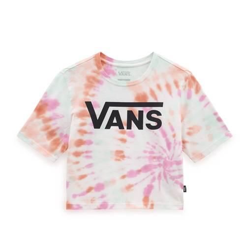 Koszulka sportowa damska Vans Resort Wash Crop. Białe t-shirty sportowe Vans, m, bez wzorów, z bawełny, bez ramiączek. Za 288.00 zł.