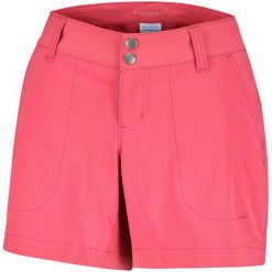 Columbia Spodenki Turystyczne Damskie Saturday Trail Short Red Coral 8. Szorty sportowe marki Columbia. Za 219.00 zł.