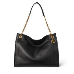 Torebka LAUREN RALPH LAUREN. Czarne torebki klasyczne Lauren Ralph Lauren, bez wzorów, klasyczne, bez dodatków. Za 2,199.00 zł.