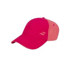 Czapka tenisowa unisex Babolat Basic Logo Cap. Czerwone czapki z daszkiem BABOLAT, bez wzorów, z tkaniny. Za 60.00 zł.