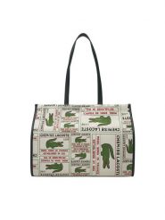 Lacoste Torebka NU5010HK Kolorowy. Shopper bag Lacoste, bez wzorów, z materiału, bez dodatków. Za 519.99 zł.