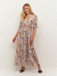 Kaffe Sukienka letnia Sorita 10507403 Kolorowy Regular Fit. Sukienki Kaffe, bez wzorów, z syntetyku, bez kołnierzyka, bez ramiączek. Za 299.99 zł.