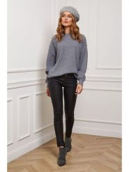 Joséfine Sweter "Burny" w kolorze szarym rozmiar: L. Szare swetry Joséfine, l, bez wzorów, z kaszmiru, bez ramiączek. Za 187.99 zł.