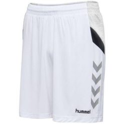 Spodenki Hummel Tech Jr White 128 – oddychające. Białe szorty Hummel, bez wzorów, sportowe. Za 159.99 zł.
