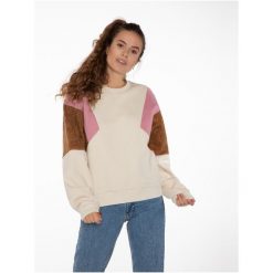 Bluza damska PROTEST NXG CAYLON sweatshirt. Białe bluzy Protest, bez wzorów, bez ramiączek, bez kaptura. Za 393.59 zł.