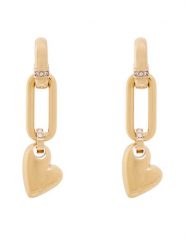 Guess Kolczyki JUBE06 443JW Złoty. Żółte kolczyki Guess, złote. Za 329.99 zł.