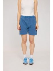 MAZINE Szorty dresowe "Natural Dye" w kolorze niebieskim rozmiar: XXL. Niebieskie szorty MAZINE, bez wzorów, z bawełny. Za 105.63 zł.