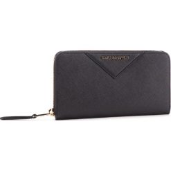 Duży Portfel Damski KARL LAGERFELD - COKW0003 Black/Gold. Czarne portfele KARL LAGERFELD, ze skóry. Za 569.00 zł.