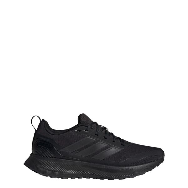 Buty Runfalcon 5 TR Running. Czarne buty do biegania adidas, bez wzorów, bez zapięcia, do biegania. Za 259.00 zł.