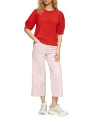 S.OLIVER RED LABEL Bluza w kolorze czerwonym rozmiar: 38. Czerwone bluzy s.Oliver RED LABEL, s, bez wzorów, bez kaptura. Za 108.99 zł.