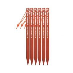 Szpilki Big Agnes Big Agnes Dirt Dagger Ul 6.75 Pack Of 6 - orange. Brązowe szpilki BIG AGNES, bez wzorów, sportowe, bez obcasa, na szpilce, bez zapięcia. Za 161.99 zł.