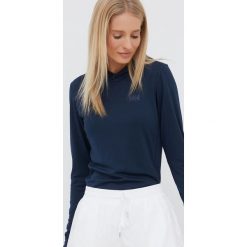 Helly Hansen bluza sportowa kolor granatowy. Niebieskie bluzy z kapturem Helly Hansen, l, bez wzorów, z materiału, bez kaptura. W wyprzedaży za 264.99 zł.