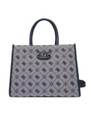 Guess Torebka Neda HWJP96 54220 Niebieski. Niebieskie torebki klasyczne Guess, z aplikacjami, z poliesteru, bez dodatków. Za 449.99 zł.
