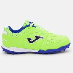 Buty Joma Top Flex JR 2511 Turf. Zielone buty treningowe Joma, bez wzorów, bez zapięcia. Za 125.00 zł.