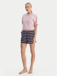 Tommy Hilfiger Piżama UW0UW05760 Kolorowy Regular Fit. Piżamy Tommy Hilfiger, s, bez wzorów, z bawełny, bez kołnierzyka, bez ramiączek. Za 289.99 zł.