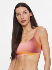 Chantelle Biustonosz top Soft Stretch C11D20 Różowy. Czerwone biustonosze Chantelle, s, bez wzorów, z syntetyku, bez kołnierzyka, bez ramiączek. Za 139.99 zł.