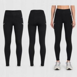 LEGGINSY DAMSKIE 4F DŁUGIE SPORTOWE NA SIŁOWNIĘ KOLOR CZARNY. Czarne legginsy 4f, bez wzorów, z bawełny, sportowe, długie. Za 99.99 zł.