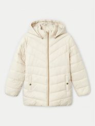 NAME IT Kurtka puchowa 13227825 Beżowy Regular Fit. Brązowe kurtki Name it, bez wzorów, z puchu, bez kaptura. Za 109.99 zł.