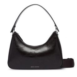 Torebka Armani Exchange. Brązowe torebki klasyczne Armani Exchange, bez wzorów, klasyczne, bez dodatków. Za 589.99 zł.