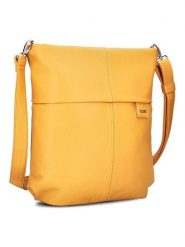 Zwei Torebka "M12" w kolorze żółtym - 31 x 32 x 13 cm rozmiar: onesize. Żółte torebki klasyczne Zwei, bez wzorów, z materiału, na ramię, bez dodatków. Za 196.70 zł.