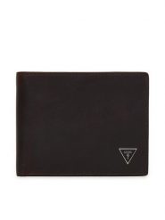 Guess Duży Portfel Damski SMROVL LEA27 Brązowy. Brązowe portfele Guess, z aplikacjami, ze skóry. Za 159.99 zł.
