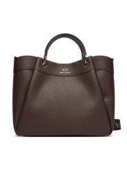 Armani Exchange Torebka 942910 CC783 U6018 Beżowy. Brązowe torebki klasyczne Armani Exchange, bez wzorów, ze skóry, bez dodatków. Za 819.99 zł.