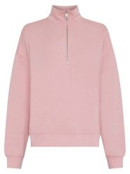 MOSS COPENHAGEN Bluza w kolorze jasnoróżowym rozmiar: XS/S. Różowe bluzy Moss Copenhagen, s, bez wzorów, bez ramiączek, bez kaptura. Za 159.95 zł.