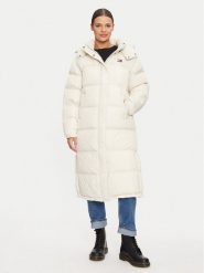 Tommy Jeans Kurtka puchowa Alaska DW0DW18860 Beżowy Regular Fit. Brązowe kurtki Tommy Jeans, s, bez wzorów, z jeansu, bez kaptura. Za 959.99 zł.
