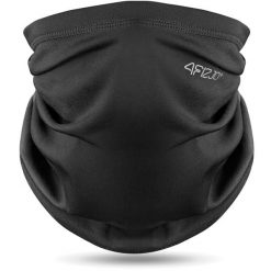 Komin termiczny na szyję unisex do biegania 4FIZJO czarny. Czarne szaliki i kominy 4FIZJO, bez wzorów. Za 45.00 zł.